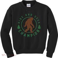Hide And Seek Champion Sasquatch Big Foot Kids Sweatshirt thumb 0