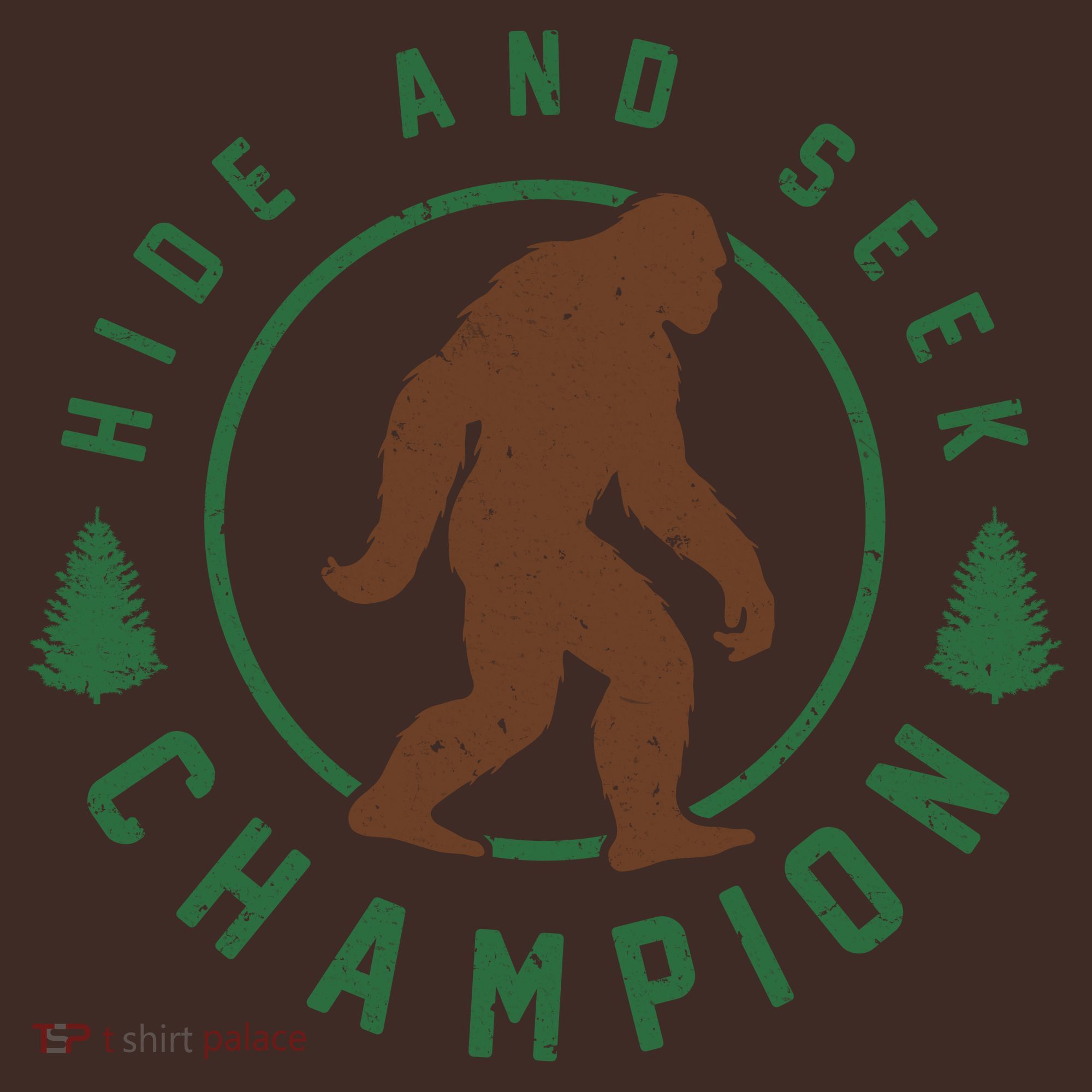 Hide And Seek Champion Sasquatch Big Foot Apron