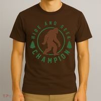 Hide And Seek Champion Sasquatch Big Foot T-Shirt thumb 3