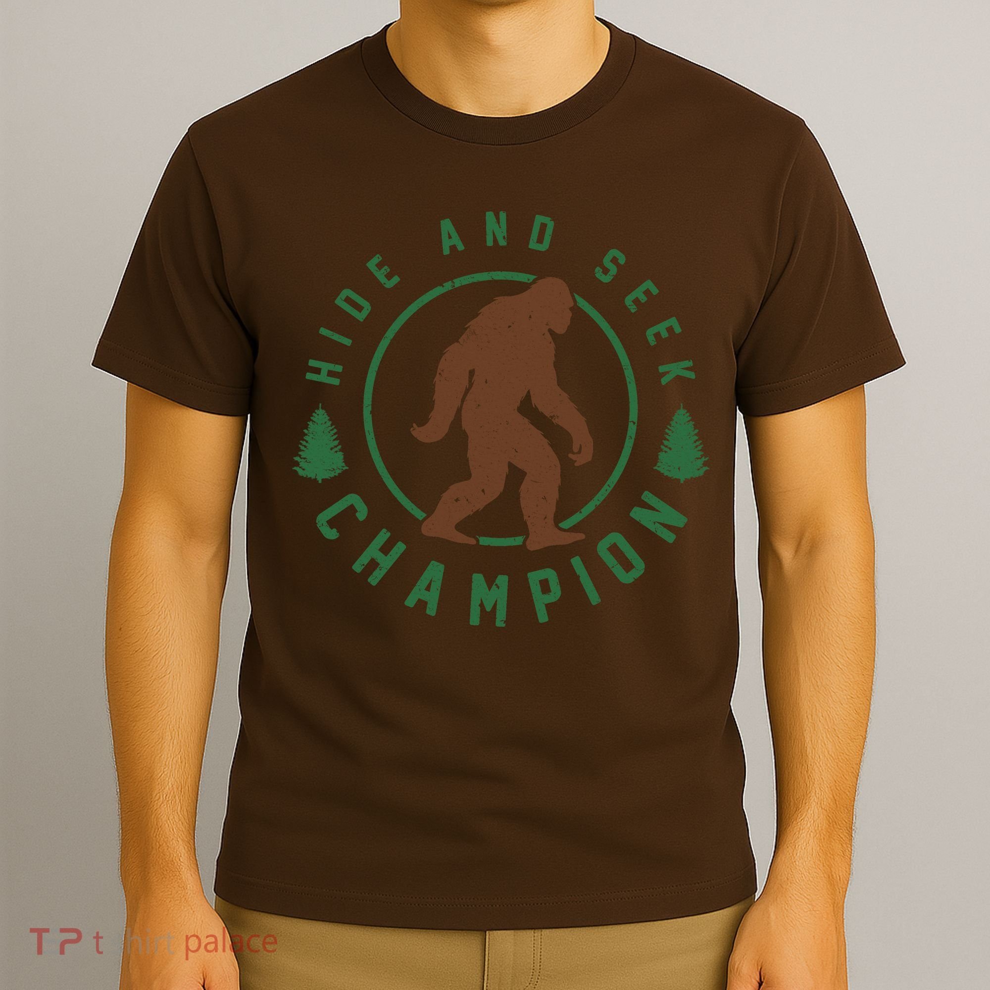 Hide And Seek Champion Sasquatch Big Foot T-Shirt