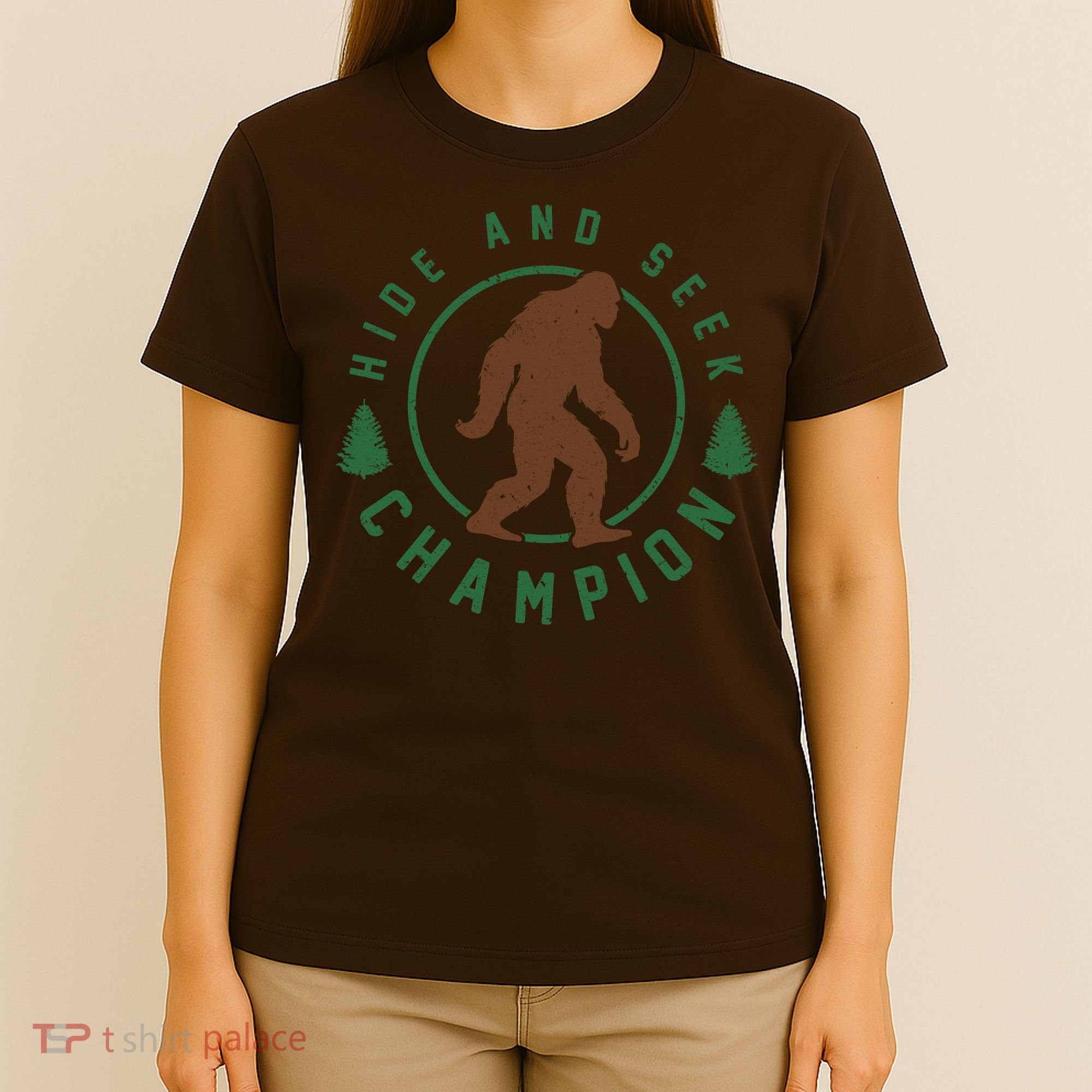 Hide And Seek Champion Sasquatch Big Foot T-Shirt