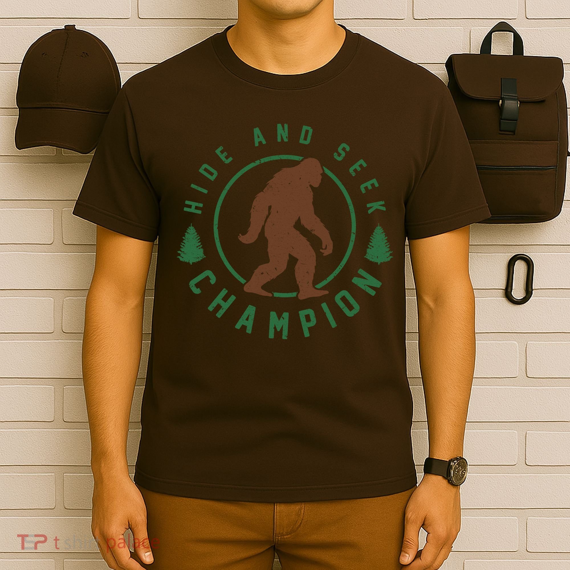 Hide And Seek Champion Sasquatch Big Foot T-Shirt