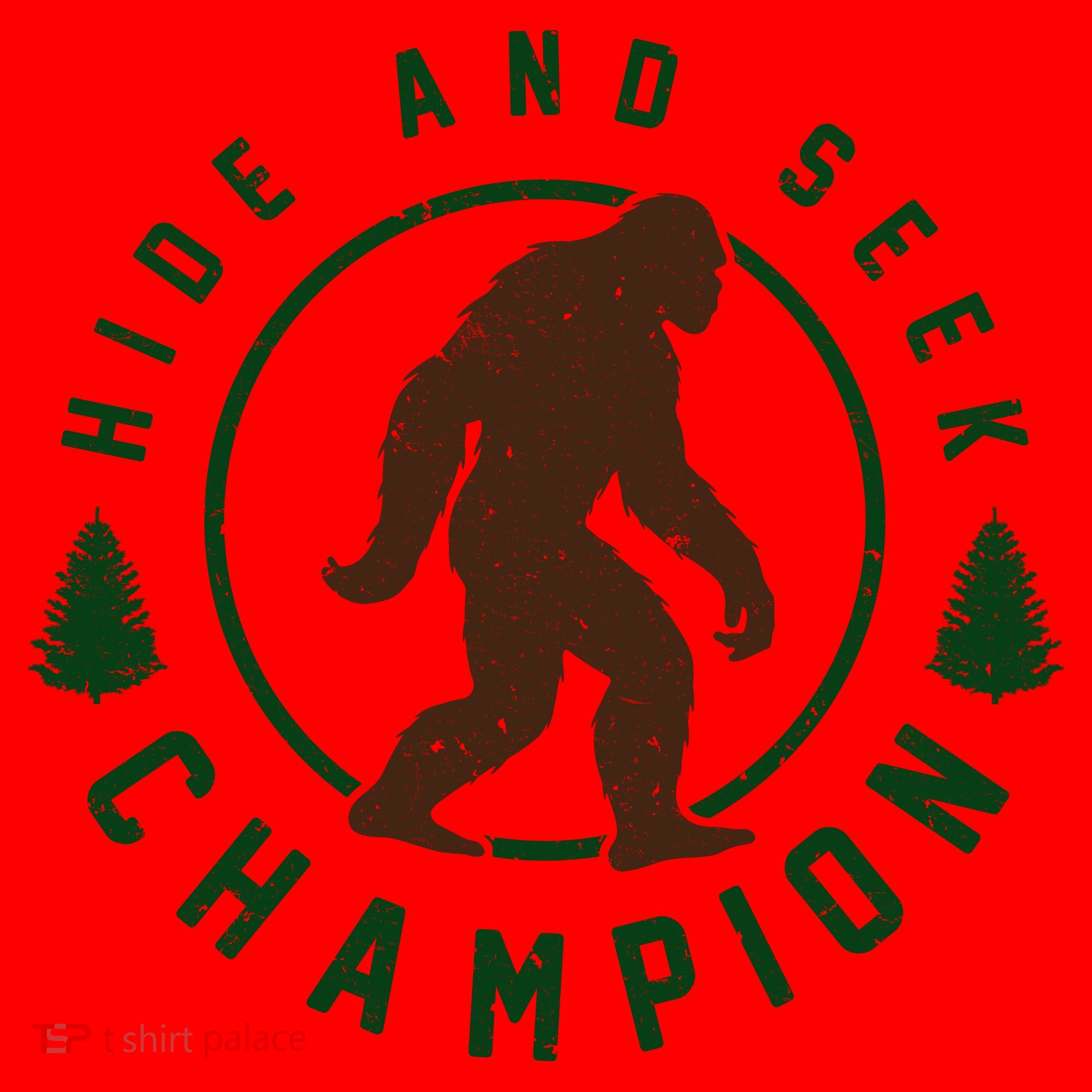 Hide And Seek Champion Sasquatch Big Foot Santa Hat