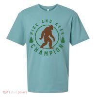 Hide And Seek Champion Sasquatch Big Foot Sueded Cloud Jersey T-Shirt thumb 0