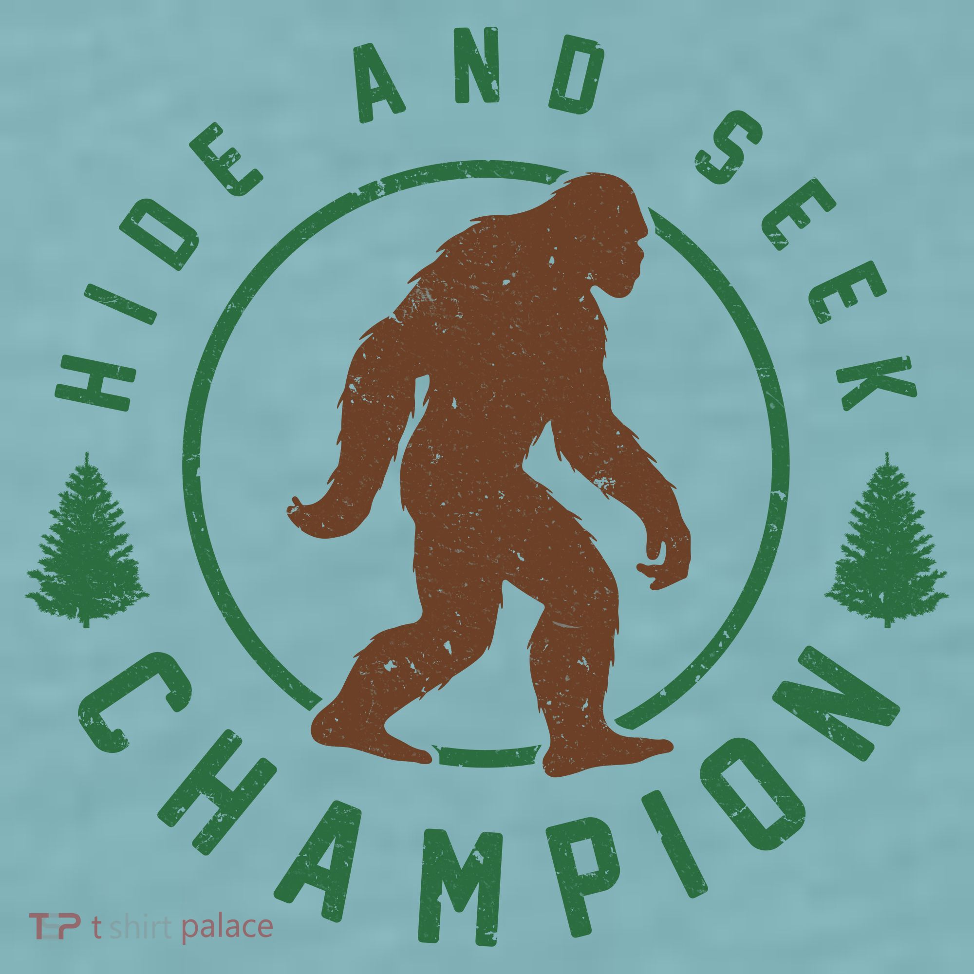 Hide And Seek Champion Sasquatch Big Foot Sueded Cloud Jersey T-Shirt