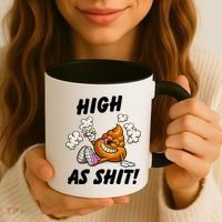 High As Shit Coffee Mug thumb 3