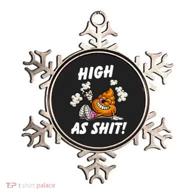 High As Shit Ornament