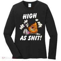 High As Shit Women's Long Sleeve Shirt thumb 0