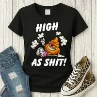 High As Shit Women's T-Shirt thumb 3