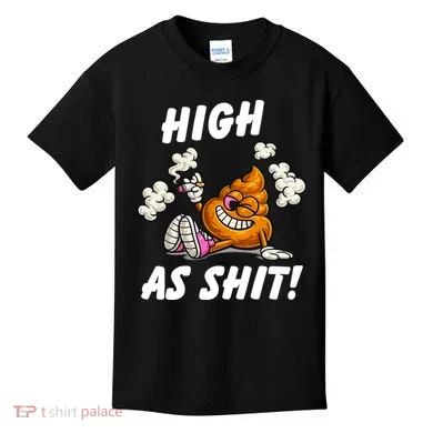 High As Shit Kids T-Shirt