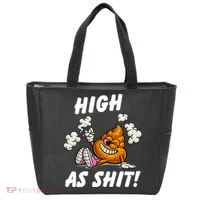 High As Shit Tote Bag thumb 0