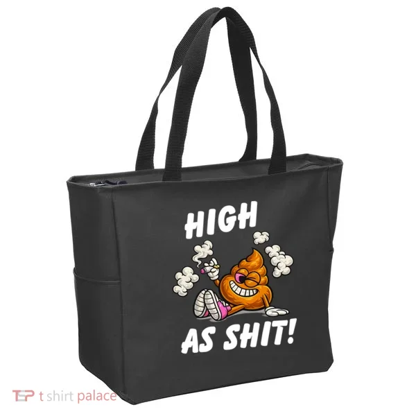 High As Shit Tote Bag