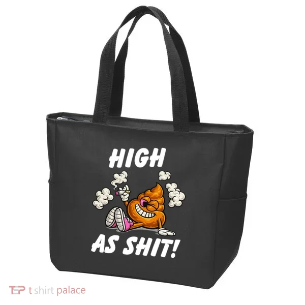 High As Shit Tote Bag