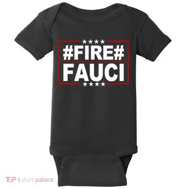 Hashtag Fire Fauci  Baby Bodysuit