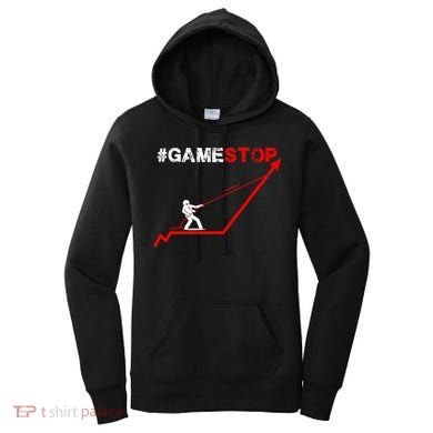 Hashtag Gamestop #gamestop Stock Market GME Women's Hoodie