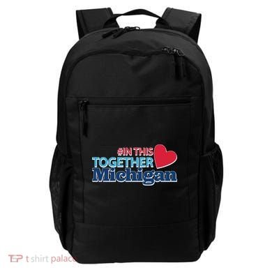 Hashtag In This Together Michigan Backpack