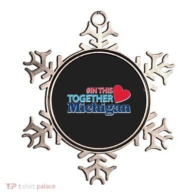 Hashtag In This Together Michigan Ornament