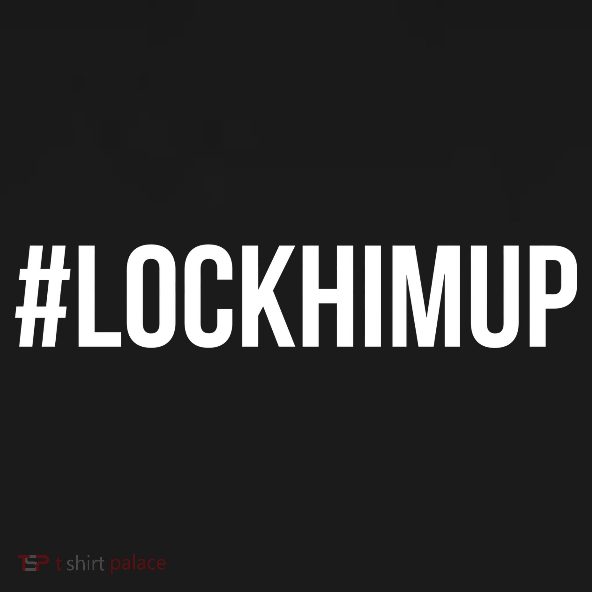 Hashtag Lock Him Up #lockhimup Tank Top