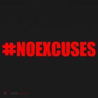 Hashtag No Excuses Fitness Gym #NOEXCUSES T-Shirt thumb 7