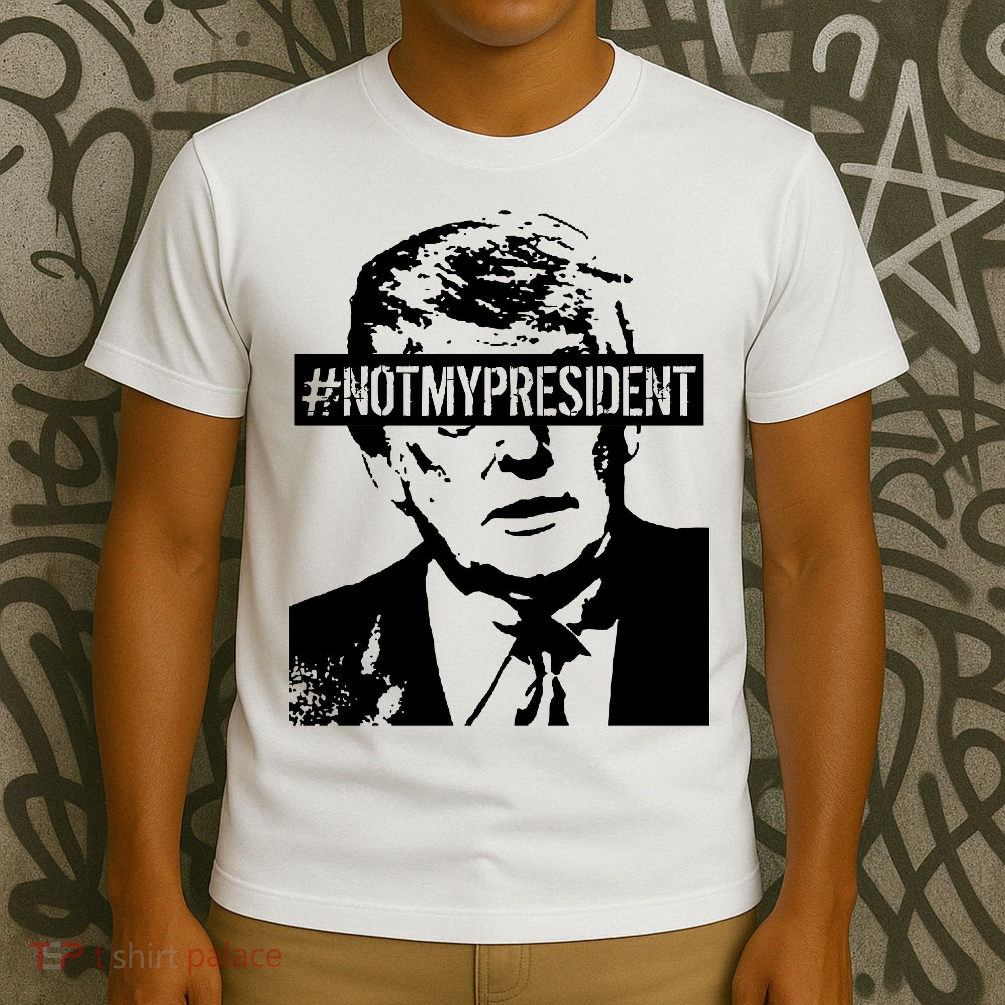 Hashtag Not My President Anti Donald Trump T-Shirt