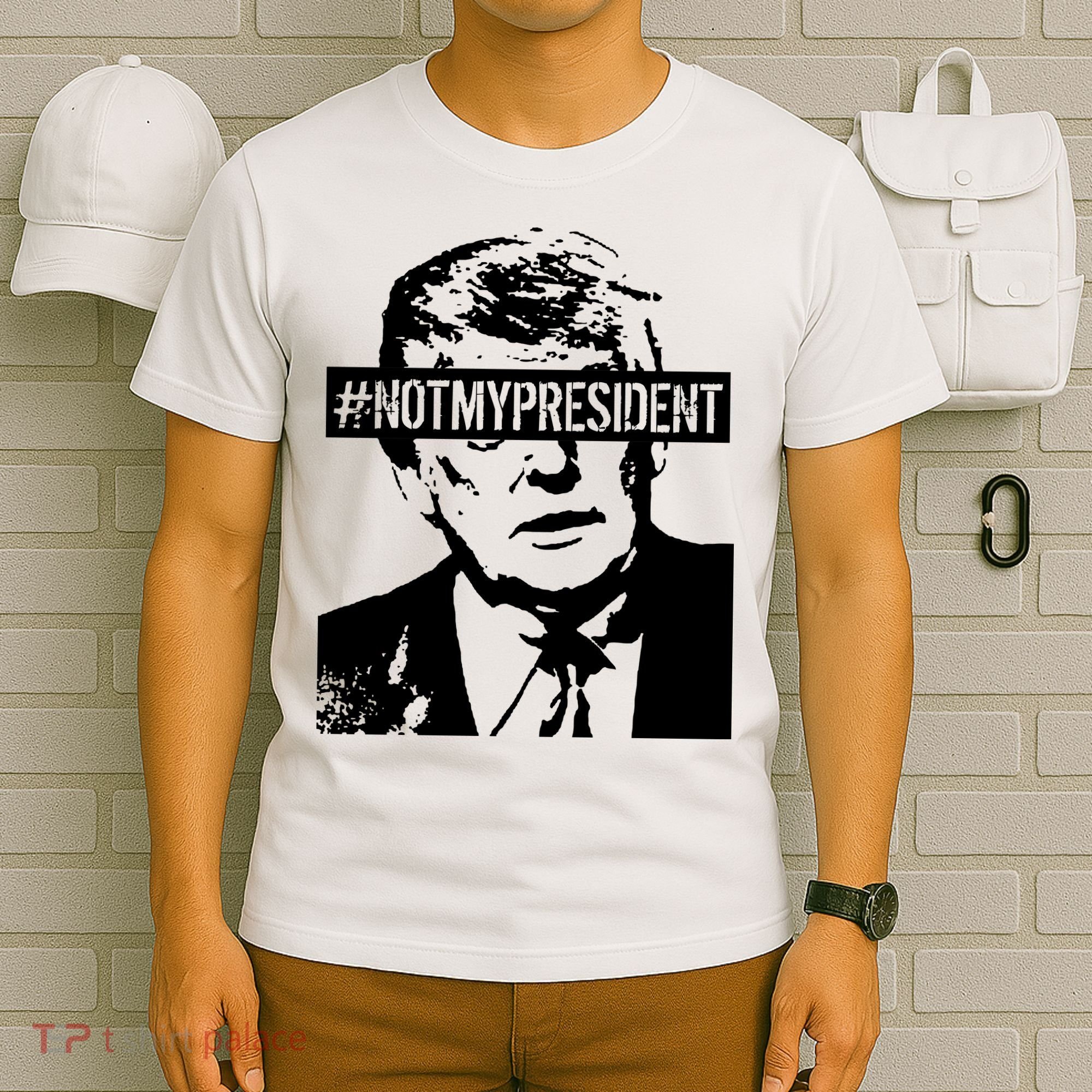 Hashtag Not My President Anti Donald Trump T-Shirt