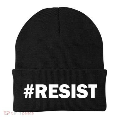 Hashtag Resist Anti Trump Beanie