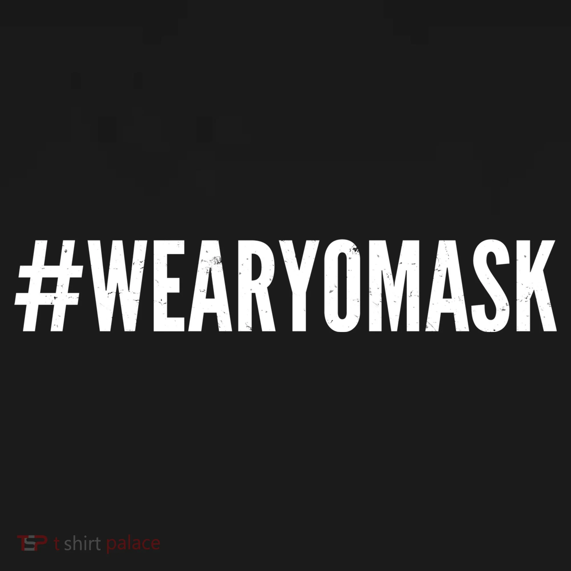 Hashtag Wear Yo Mask Apron