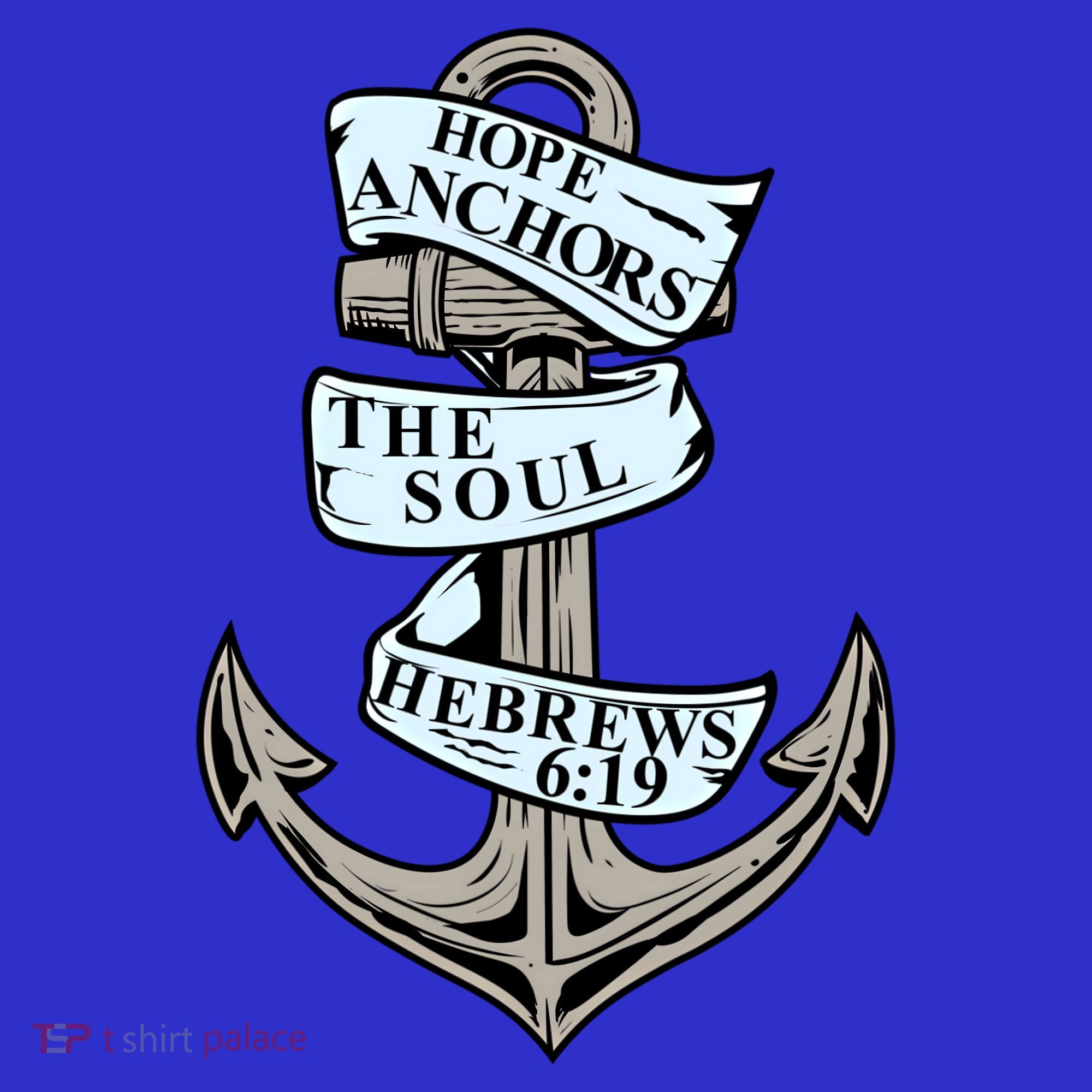 Hope Anchors The Soul Hebrews 6:19 Christian Faith Anchor Gift Women's Tank Top