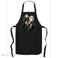Howling At The Moon Wolves Wolf Animal Apron thumb 0