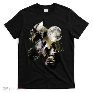 Howling At The Moon Wolves Wolf Animal T-Shirt