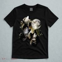Howling At The Moon Wolves Wolf Animal T-Shirt thumb 5