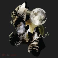 Howling At The Moon Wolves Wolf Animal V.I.T. Fleece Crew Sweatshirt thumb 2