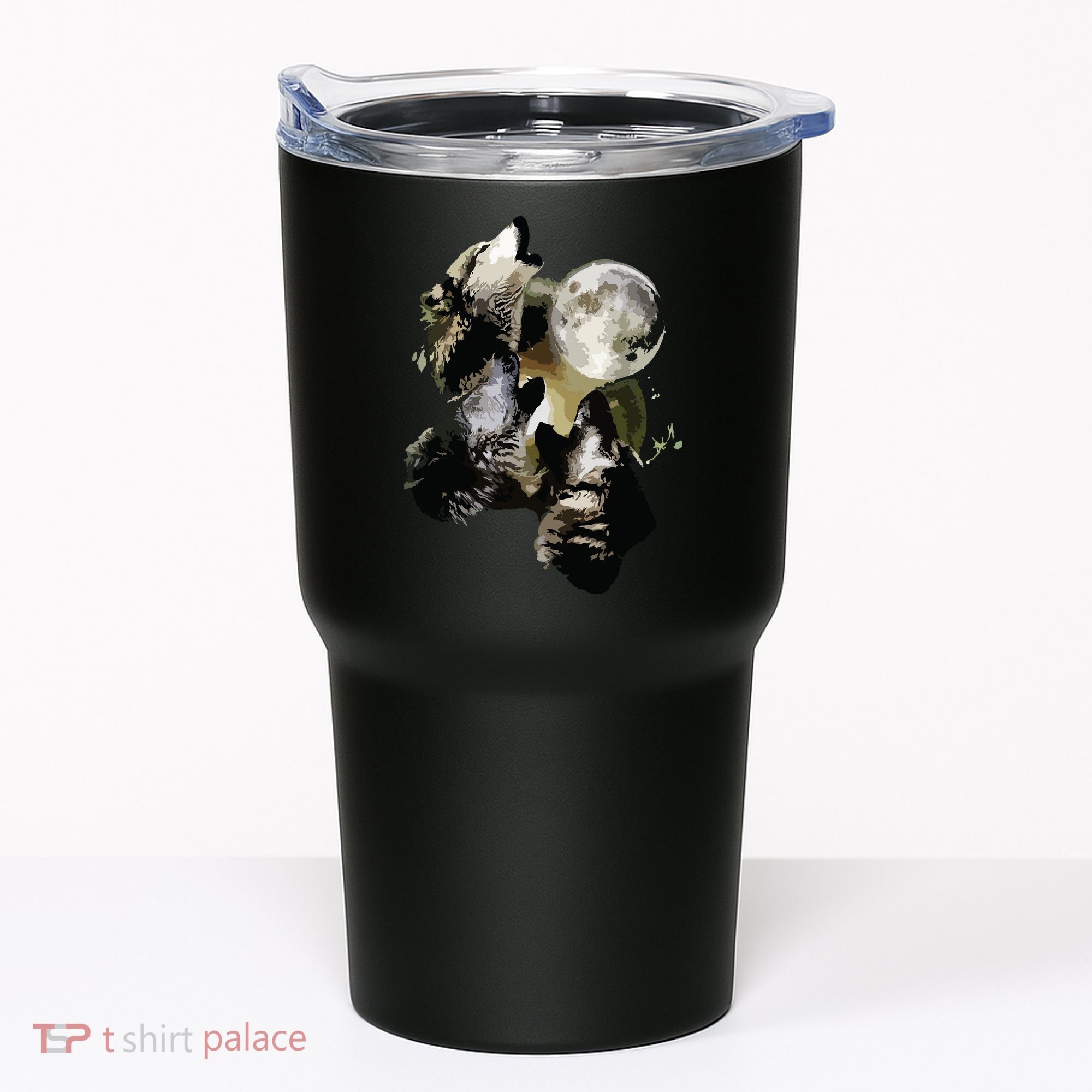 Howling At The Moon Wolves Wolf Animal Tumbler