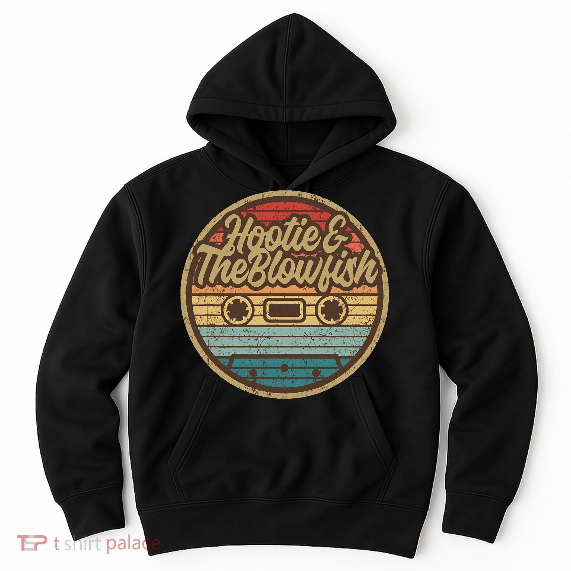 Hootie And The Blow Retro Cassette Musician Hoodie