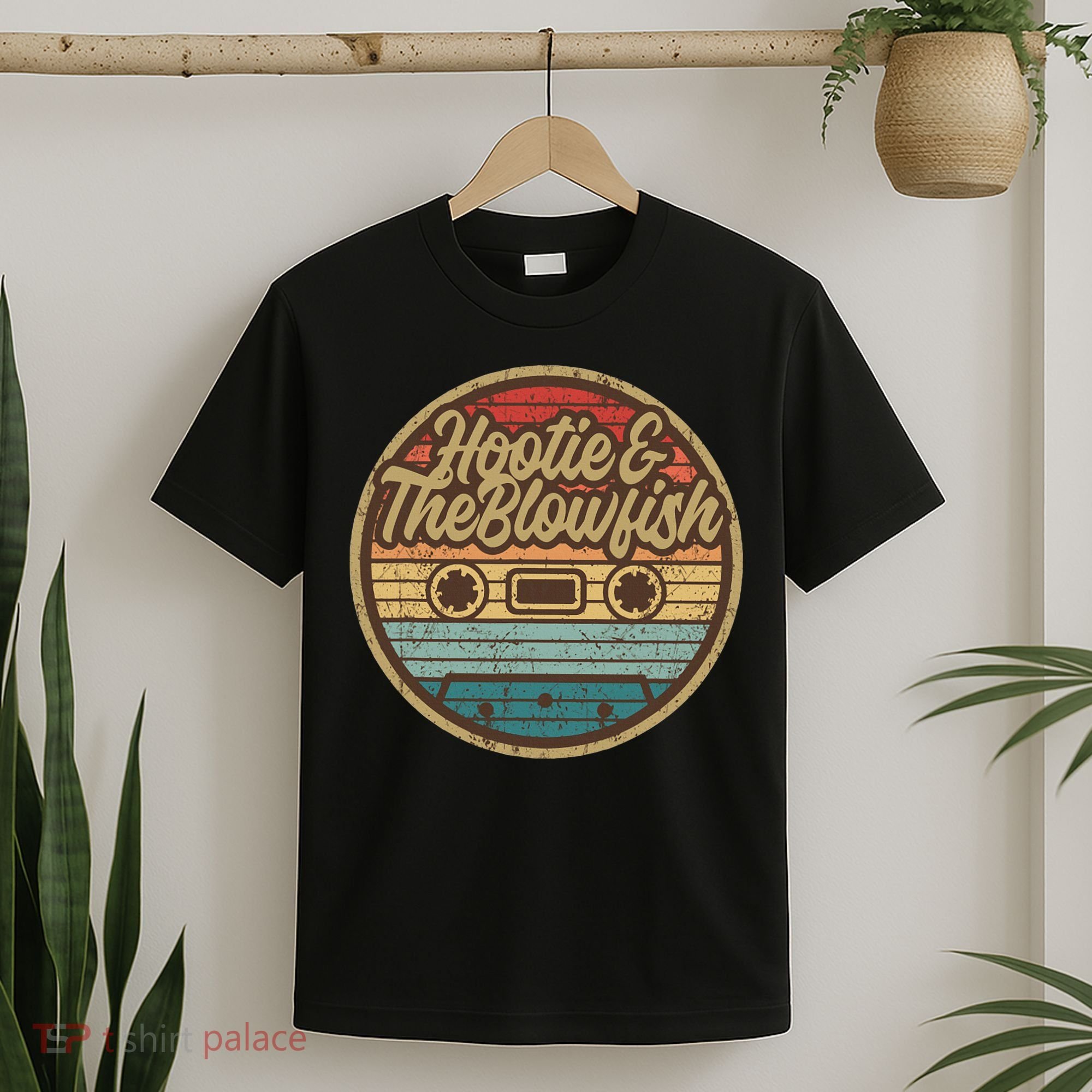 Hootie And The Blow Retro Cassette Musician T-Shirt
