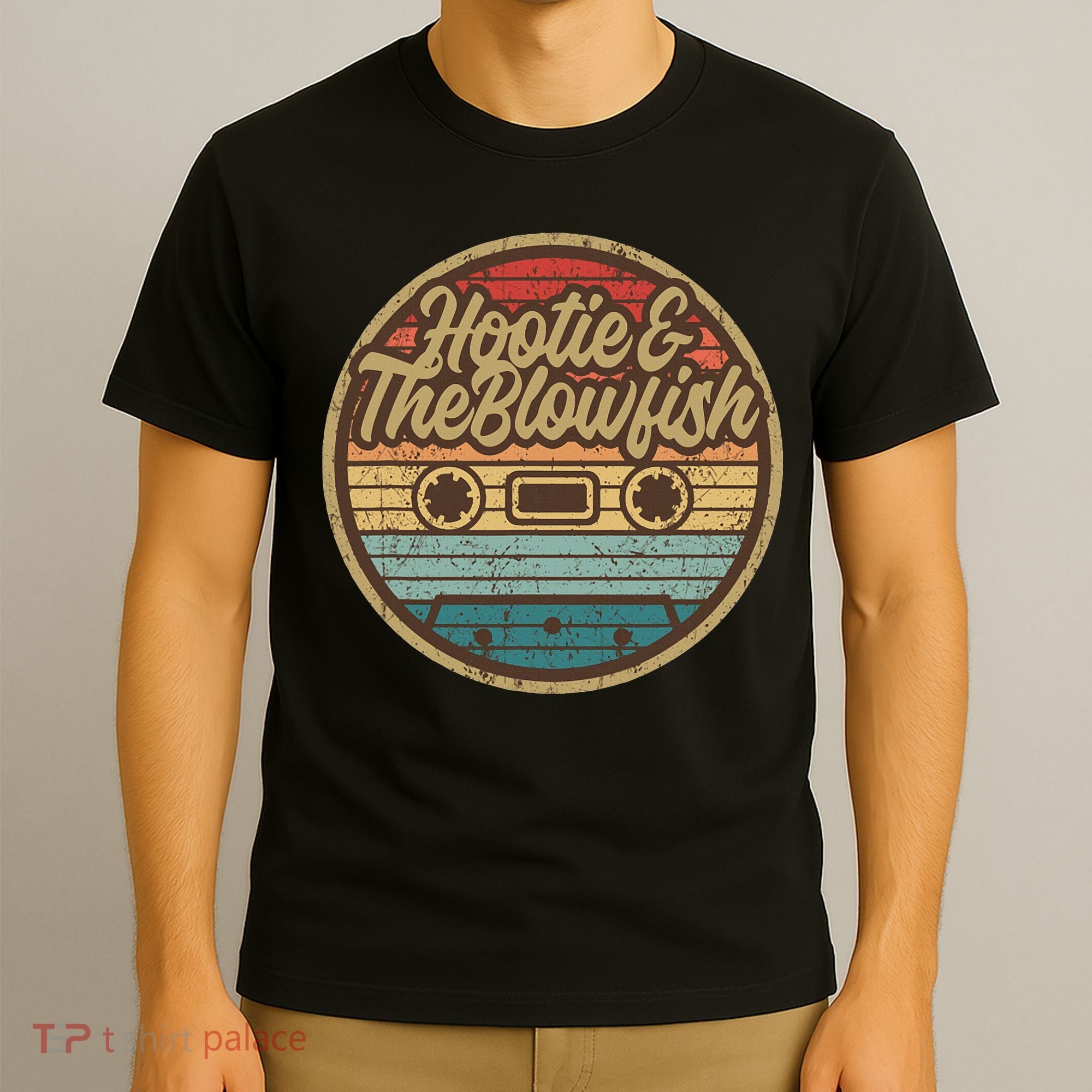 Hootie And The Blow Retro Cassette Musician T-Shirt