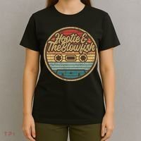 Hootie And The Blow Retro Cassette Musician T-Shirt thumb 4