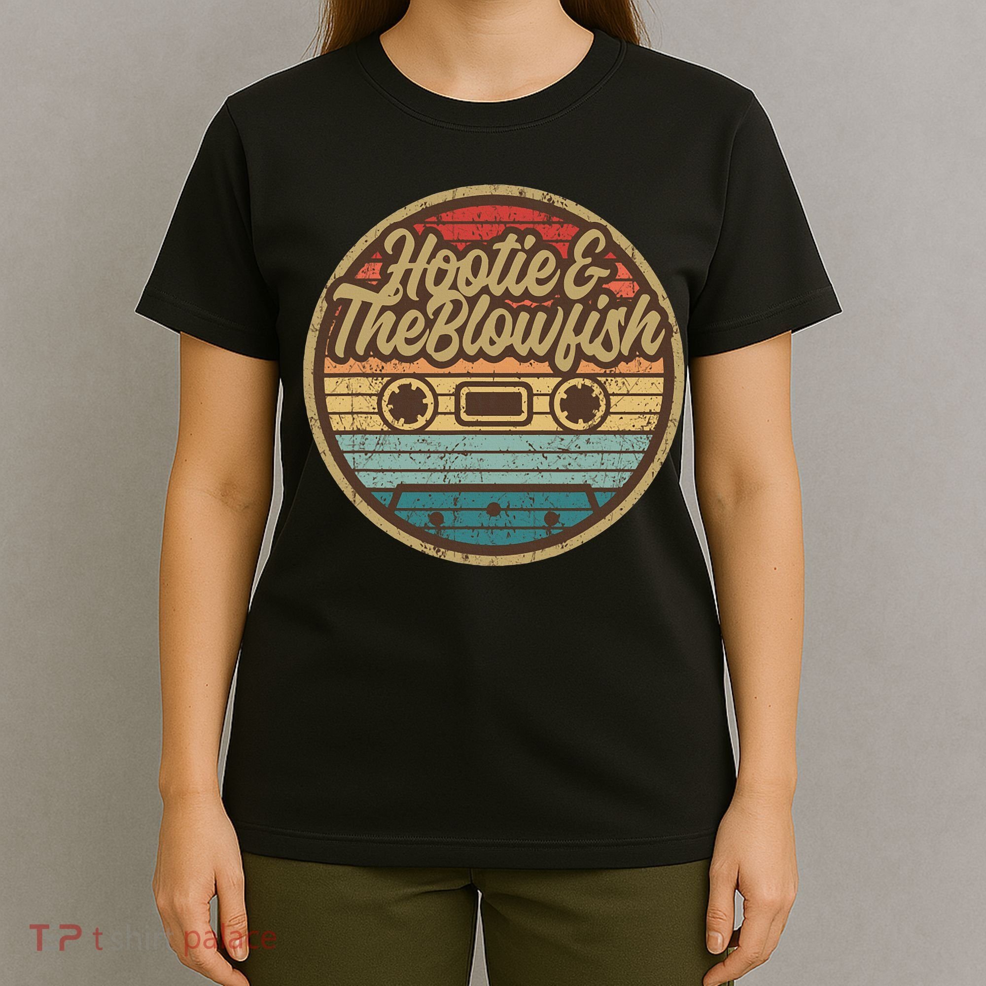 Hootie And The Blow Retro Cassette Musician T-Shirt