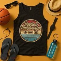 Hootie And The Blow Retro Cassette Musician Tank Top thumb 4