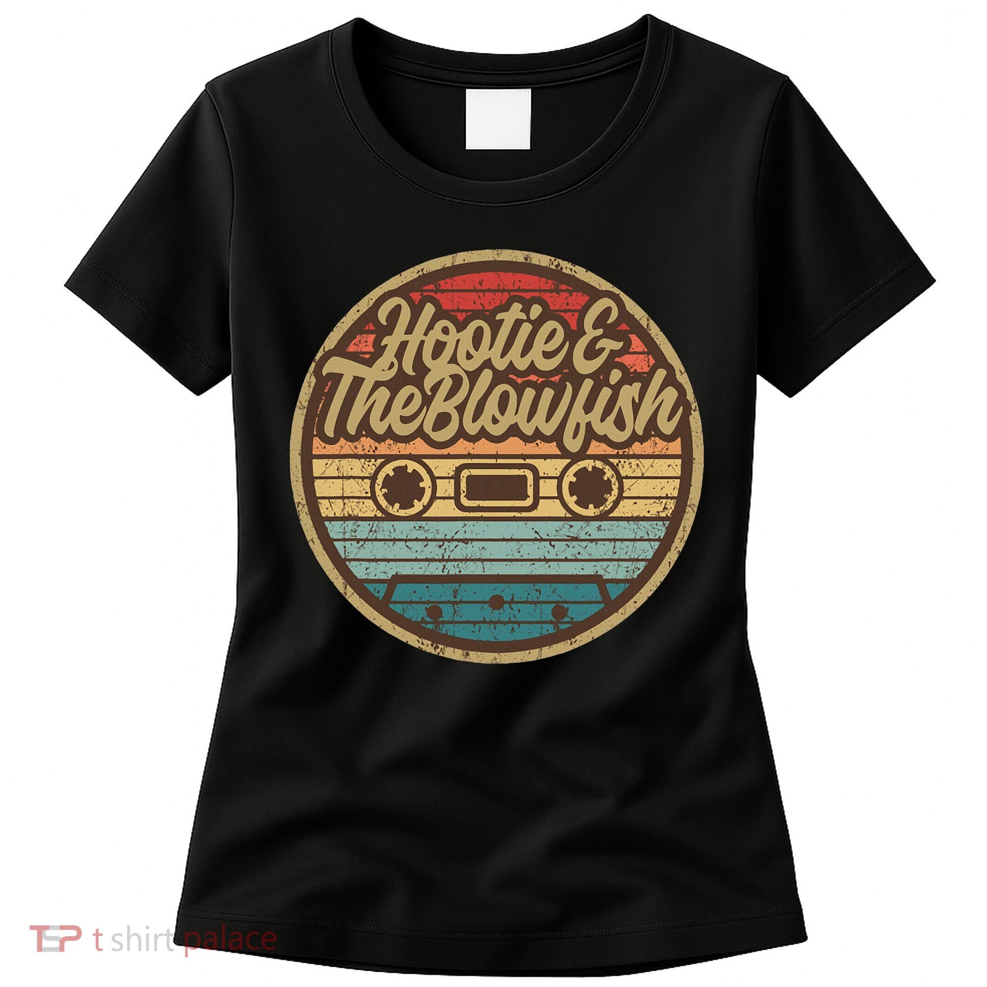 Hootie And The Blow Retro Cassette Musician Women's T-Shirt