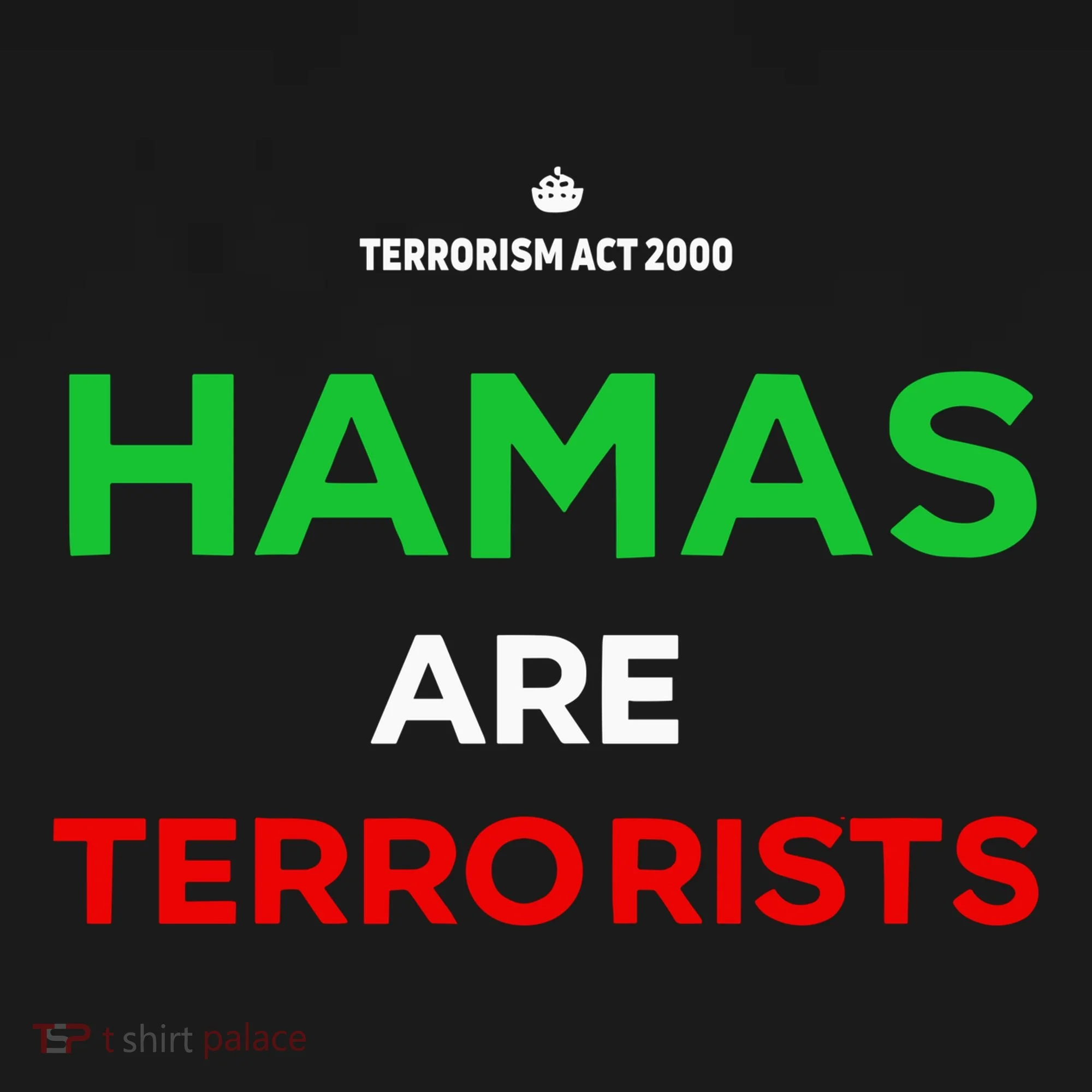 Hamas Are Terrorists Please Dont Arrest Me Doggie Tank