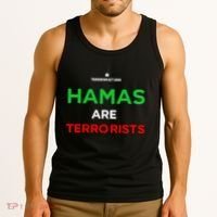 Hamas Are Terrorists Please Dont Arrest Me Tank Top thumb 3