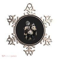 Howling At The Moon Funny Panda Panda Ornament thumb 0