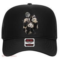 Howling At The Moon Funny Panda Panda Hat thumb 0