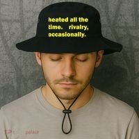 Heated All The Time Rivalry Occasionally Bucket Hat thumb 2