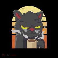 Hate Morning People Cat Funny Coffee Mug thumb 5