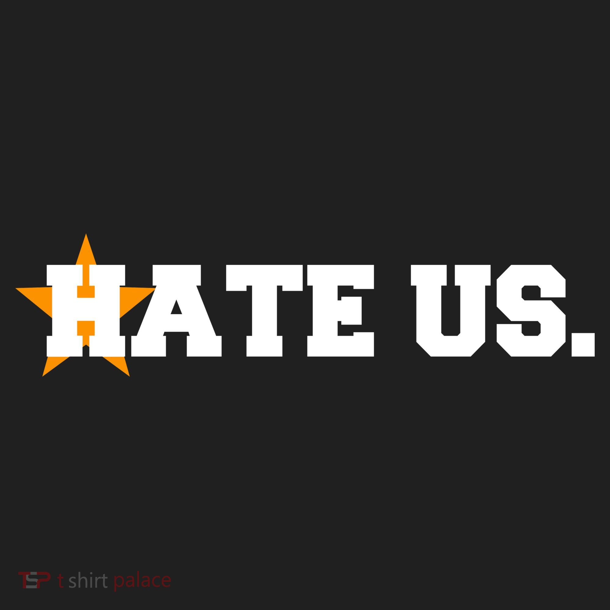 Hate Us Houston Baseball Star Women's Sweatshirt