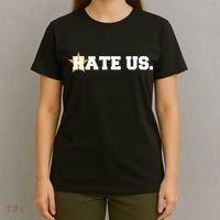 Hate Us Houston Baseball Star T-Shirt thumb 4