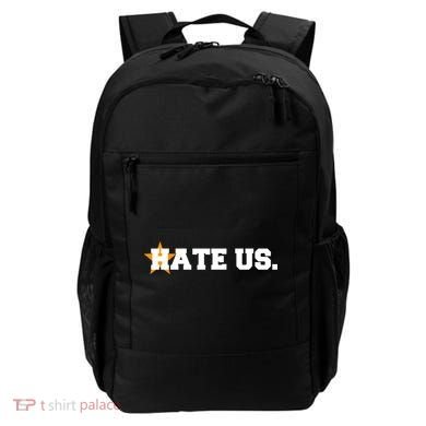 Hate Us Houston Baseball Star Backpack
