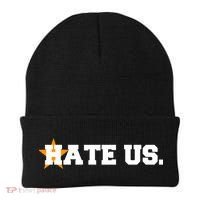 Hate Us Houston Baseball Star Beanie thumb 0